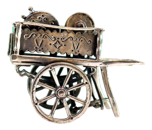 Silver Sharpening Trolley with Applications