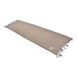 Vintage Minimalist Hemp Runner For Sale
