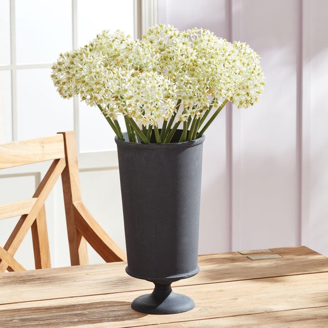 Wood Terrazza Vase Large For Sale - Image 7 of 11
