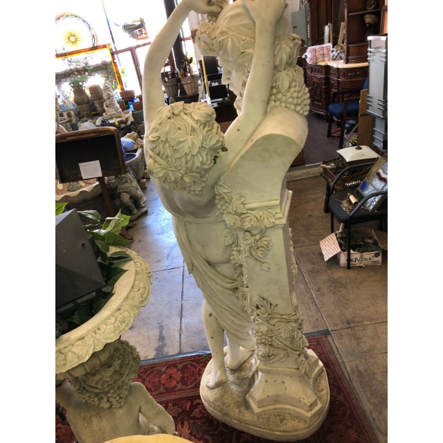 Vintage Marble Statue From the Le Belvedere Castle in Bel Air Chairish