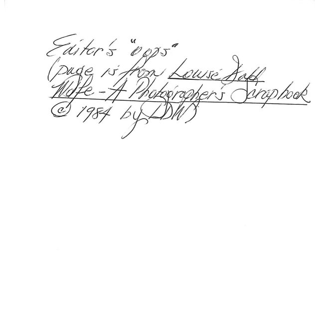 Paper "Louise Dahl-Wolfe" 2000 For Sale - Image 7 of 12