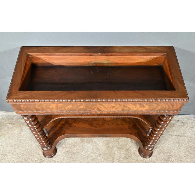 Mid-19th Century Restoration Mahogany Planter For Sale - Image 5 of 18
