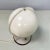 1970s Italian Space Age Spherical Table Lamp in White Plastic, 1970s For Sale - Image 5 of 12