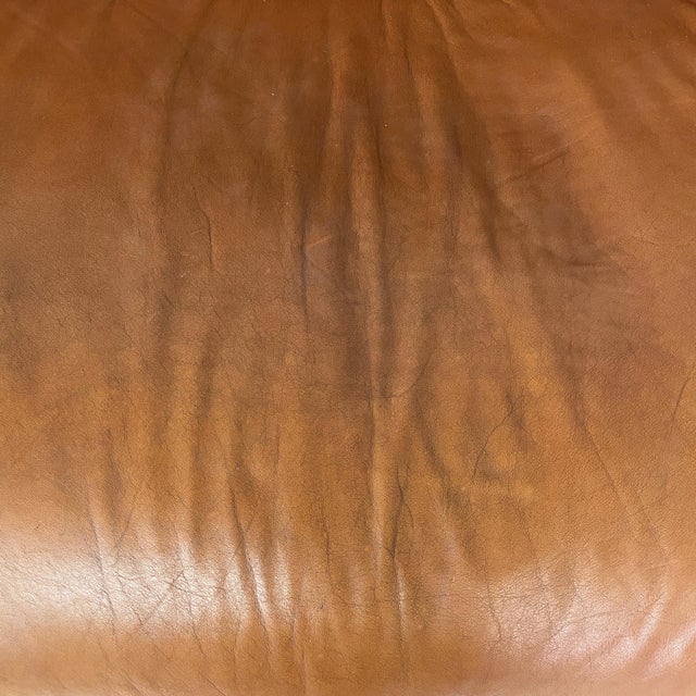 Italian Modern Modular Brown Leather Sofa, 1970s For Sale - Image 6 of 18