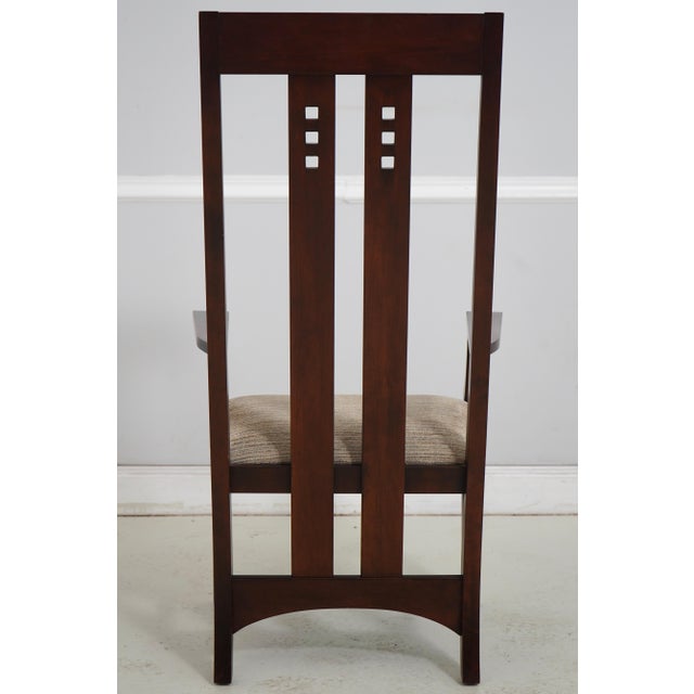 Stickley Set of 8 Stickley Mackintosh Dining Chairs For Sale - Image 4 of 18