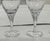 Mid-Century Modern Set of Vintage Wine Glasses With Swirled Stems For Sale - Image 3 of 4