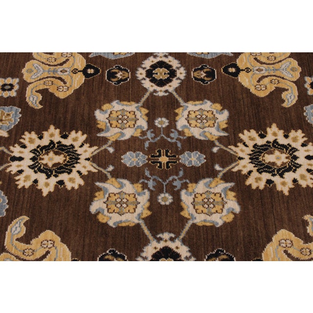 1990s Karastan English Manor Wool Rug Approx. 6x8 For Sale - Image 5 of 14