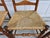 Rush Seat Ladder Back Chairs -Set of Four For Sale - Image 10 of 14