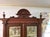 Late 19th Century 19th-C. Belgian Aesthetic Movement Grain-Painted Three-Sided Glass Display Vitrine Cabinet For Sale - Image 5 of 13