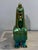 Mid-Century Modern 1960s Judith Nador for Zsolnay Green Eosin Glazed Rooster Statue For Sale - Image 3 of 9