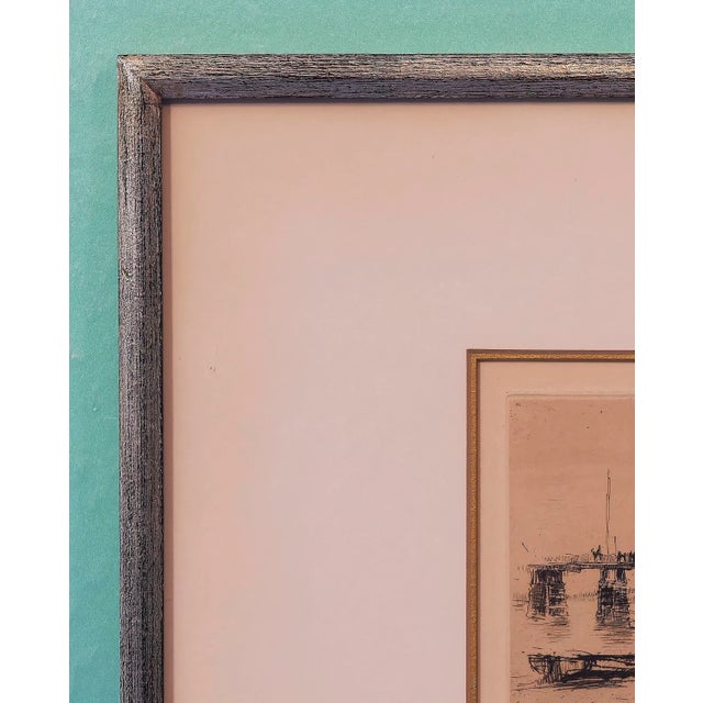 James Abbott McNeill Whistler (1834 - 1903, British) "Fulham (Chelsea Church)" For Sale In San Francisco - Image 6 of 7