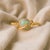 Not Yet Made - Made To Order 14k Gold Ring With Opal Cabochon, Size 6.75 For Sale - Image 5 of 5
