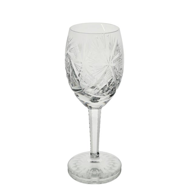 Spode Late 20th Century Spode Crystal Catherine Water Goblets, Set of 4 For Sale - Image 4 of 13