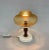 Wood Mid-Century Glass & Wood Table Lamp, Czechoslovakia, 1970s For Sale - Image 7 of 10