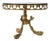 Hollywood Regency Koi Brass Coffee Table, 1970s For Sale