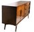 Mid-Century Modern Mid Century Dresser With Burl Trim and Sculpted Legs and Drawer Pulls C 1950/60's For Sale - Image 3 of 14