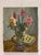 Alexandre Rochat, Bouquet and Book, Oil on Canvas, 1950s, in Flawless conditions. Designed 1950 to 1959 This piece has an...