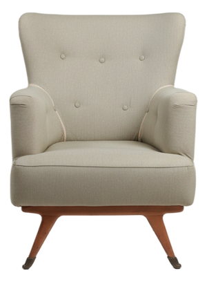 Vintage Italian Green Lounge Chair from La Permanente Mobili Cantù, 1950s