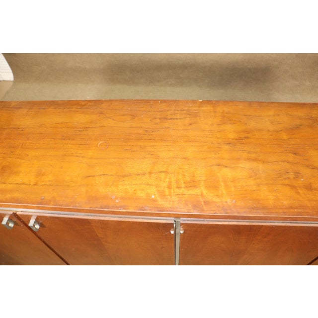Burnt Orange Mid 20th Century Mid-Century Sideboard by Founders For Sale - Image 8 of 10