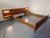 Vintage Scandinavian-Style Teak Double Bed with Suspended Bedside Tables and Integrated Lamps, 1960s For Sale - Image 10 of 18
