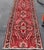Vintage Lilihan Runner With Red Field and Bold Floral Medallion Design For Sale - Image 11 of 13