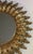 Vintage Italian Gilded Sunburst Mirror, 1960s For Sale - Image 9 of 18