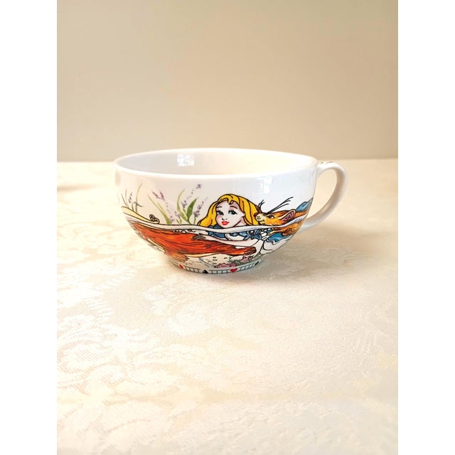 Paul Cardew Alice in Wonderland Tea for One Whimsical Stacking Teapot Cup Set White Rabbit & Dormouse Salt & Pepper Shakers - Set of 3 For Sale - Image 10 of 18