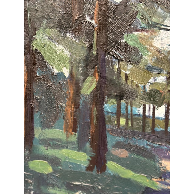 Ingvar Walterström, Forest Road III, 1960s, Oil on Canvas, Framed For Sale - Image 15 of 18