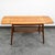 Mid Century Danish Modern Coffee Table Walnut Drop Leaf Shelf Vintage MCM For Sale - Image 9 of 11