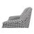Mid-Century Modern Mid Century Style Houndstooth Armchair For Sale - Image 3 of 9