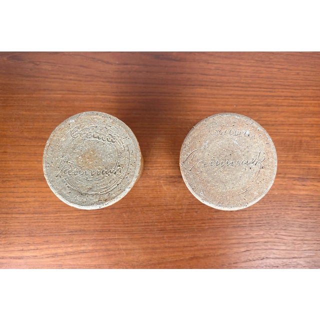 Mid-Century Modern Danish Studio Pottery Candleholder from Gunni Nordström, 1960s, Set of 2 For Sale - Image 18 of 18