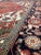 Orange 1970s Persian Heriz Area Rug 9'3"×12'8" For Sale - Image 8 of 13