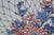 Late 20th Century Japanese Imari Red White & Blue Octagonal Chrysanthemum Pagoda Platter For Sale - Image 6 of 16