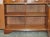 Vintage Flamed Hardwood Sideboard Bookcase with Three Large Drawers For Sale - Image 18 of 18