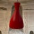 1950s Stilnovo Red Perforated Cone Italian Pendant Lamp Italy For Sale - Image 9 of 9
