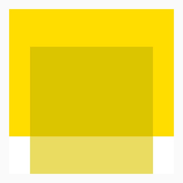 Contemporary The Interaction of Warm Yellow and Light Celery Fine Art Print 20" X 24" by Liz Roache For Sale - Image 3 of 5