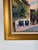 Wood Michel Pernes (French, B. 1943) “Visite Libre” Impressionist Village Street Scene Oil on Canvas Painting , Framed For Sale - Image 7 of 12
