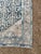 1960s 1960s Vintage Persian Blue Color With Cream Field Color Medium Size Rug For Sale - Image 5 of 6
