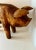 Early 20th Century Hand Carved Folk Art Standing Pig For Sale - Image 10 of 12