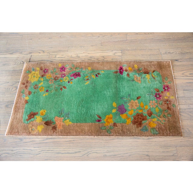 Early 20th Century Chinese Art Deco Rug For Sale In Chicago - Image 6 of 15