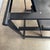 Black 1990s Post Modern Black Leather and Metal Armchair #1 Attributed to Radbound Van Beekum for Pastoe For Sale - Image 8 of 11