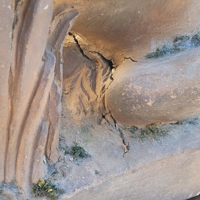 Lion Sculpture in Terracotta, 1800s For Sale - Image 10 of 18