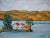 "Benicia Bay, Carquinez Straight" Contemporary Plein Air Landscape Oil Painting For Sale