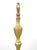 Antique Federal style andirons made of brass with a steeple design. Andirons, also known as firedogs, are metal supports...