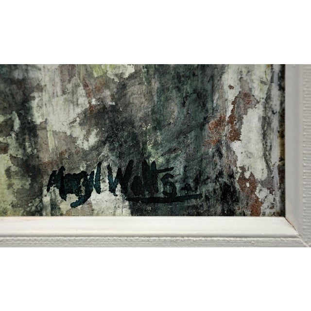 Modern Meryl Watts, Enigma, Oil Painting, 1965, Framed For Sale - Image 3 of 18