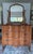 Antique 1900’s Atlas Furniture Co. Tiger Oak Serpentine Dresser With Tilting Beveled Mirror and Bail Pull Handles For Sale - Image 11 of 17
