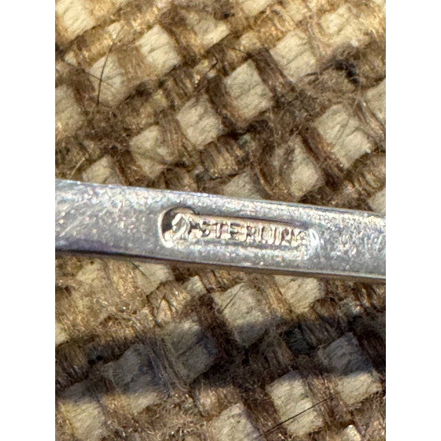 Early 19th Century Antique Sterling Silver Cream/Sauce Ladle For Sale - Image 5 of 5