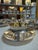 Italian Silver-Plate Tea Cup and Saucer Set, 12 Pieces, Mid-Century For Sale - Image 4 of 17