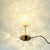 Mid-Century Bubble Glass and Brass Table Lamps by Helena Tynell, Germany, 1960s, Set of 2 For Sale - Image 6 of 11