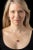 Gold 1990s 18K Gold Chain with Pink Tourmaline Drops For Sale - Image 8 of 8